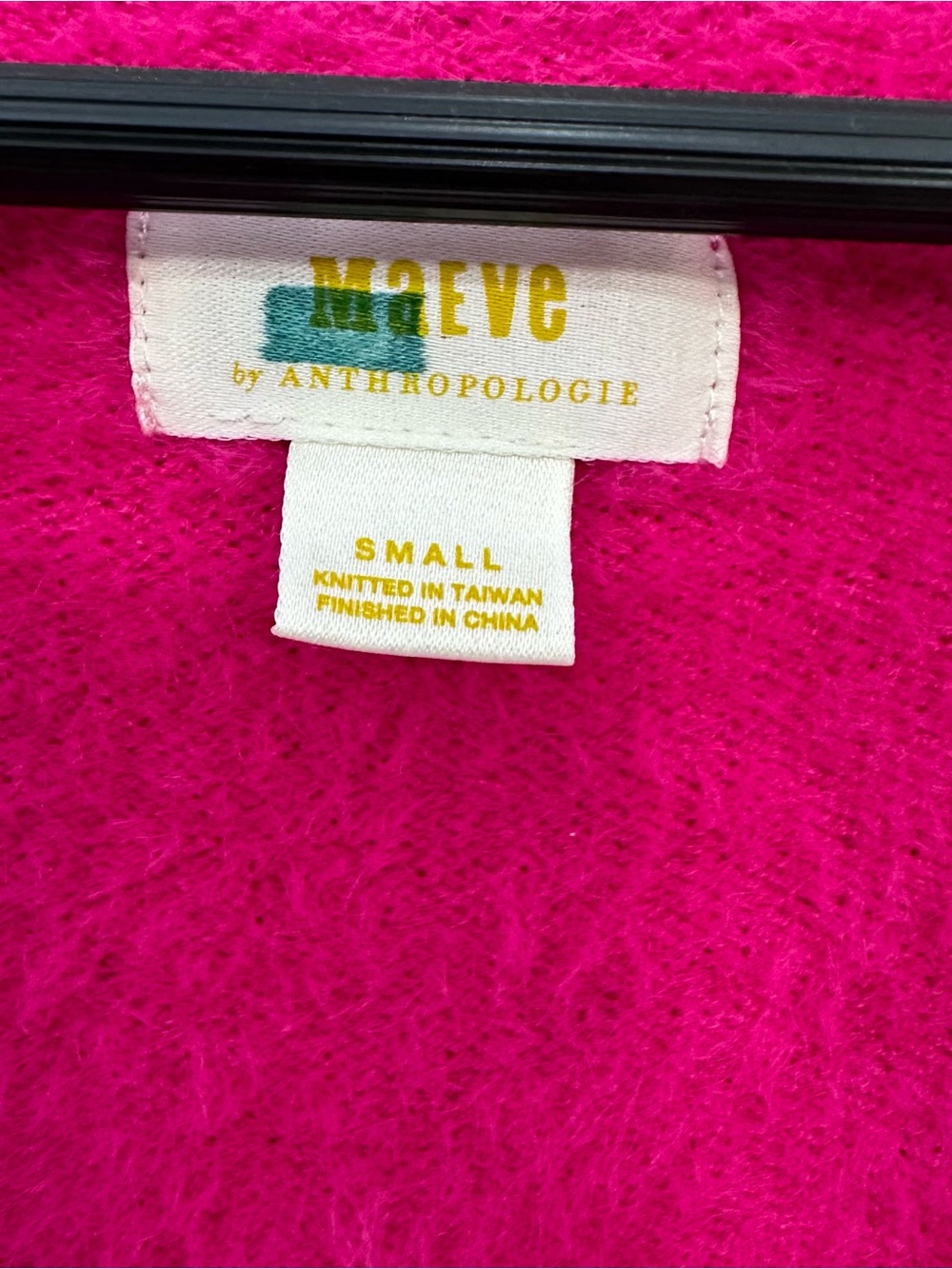 Anthropologie Maeve Scoop Neck Eyelash Sweater Tee Size Small - Picture 4 of 7